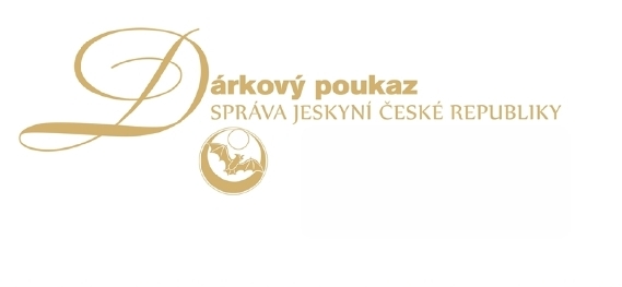 dárkový poukaz do jeskyní - obal