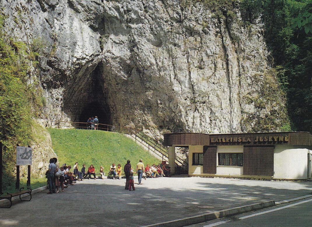 Kateřinská jeskyně - 80. léta
