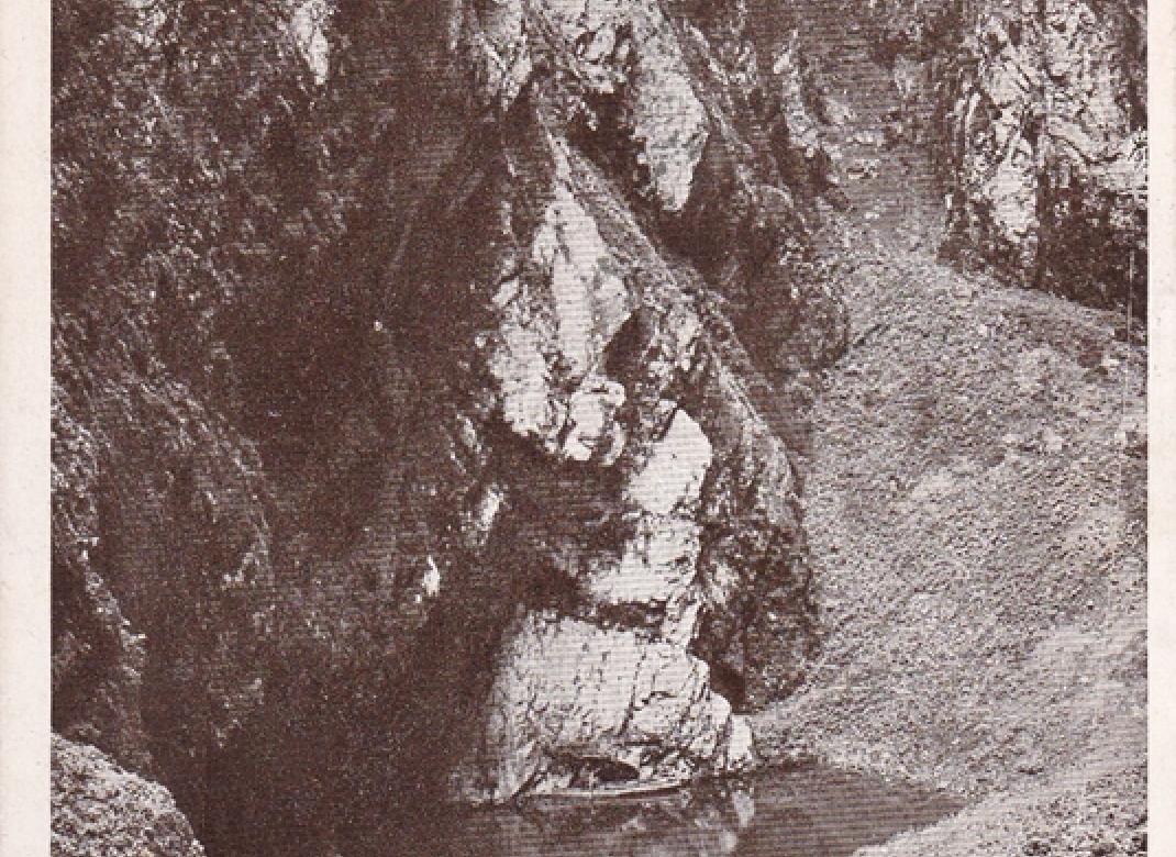 Horní jezirko a okolí na dně Macochy (1913)