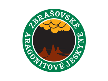 Zbrašovské aragonit. jeskyně - logo
