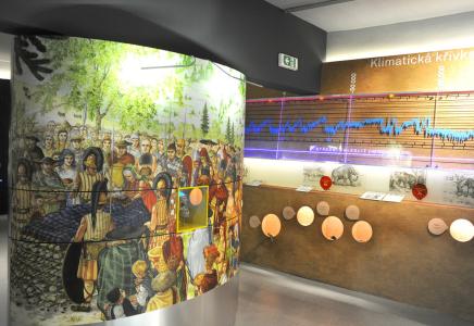 Jeskyně Výpustek - Expozice Jeskyně a lidé 