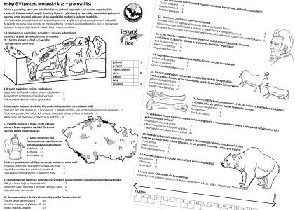 pracovní list