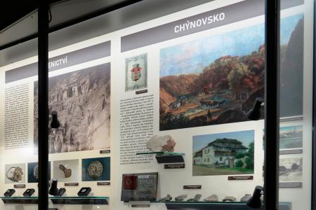 Návštěvnické středisko Chýnovské jeskyně - expozice
