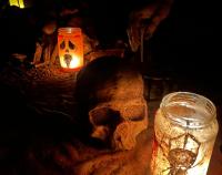 Halloween postrašil v Mladečských jeskyních 26.-27. října 2024