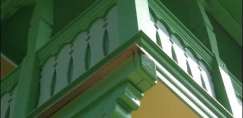 Mladečské jeskyně - budova po opravě, květen 2011