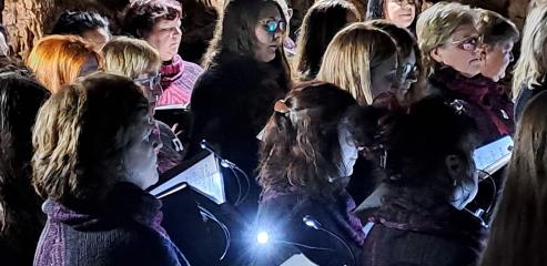 Benefiční koncert v Punkevních jeskyních, 9. 12. 2023