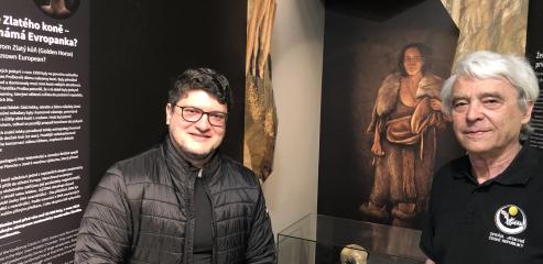 Cicero Moraes z Brazílie, autor rekonstrukce hlavy „koněpruské“ ženy