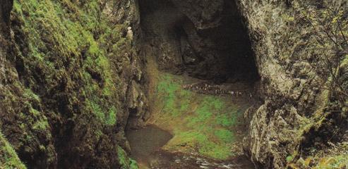 Moravský kras-Pohled do propasti (nedatováno)